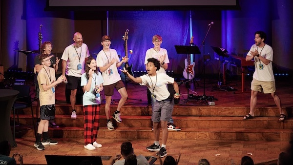 Students at eXperience Jesus, a youth conference from Moody Conferences