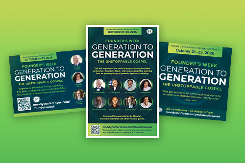 Founder's Week Promo Materials