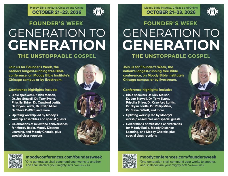 Founder's Week 2026 Promotional Flyer
