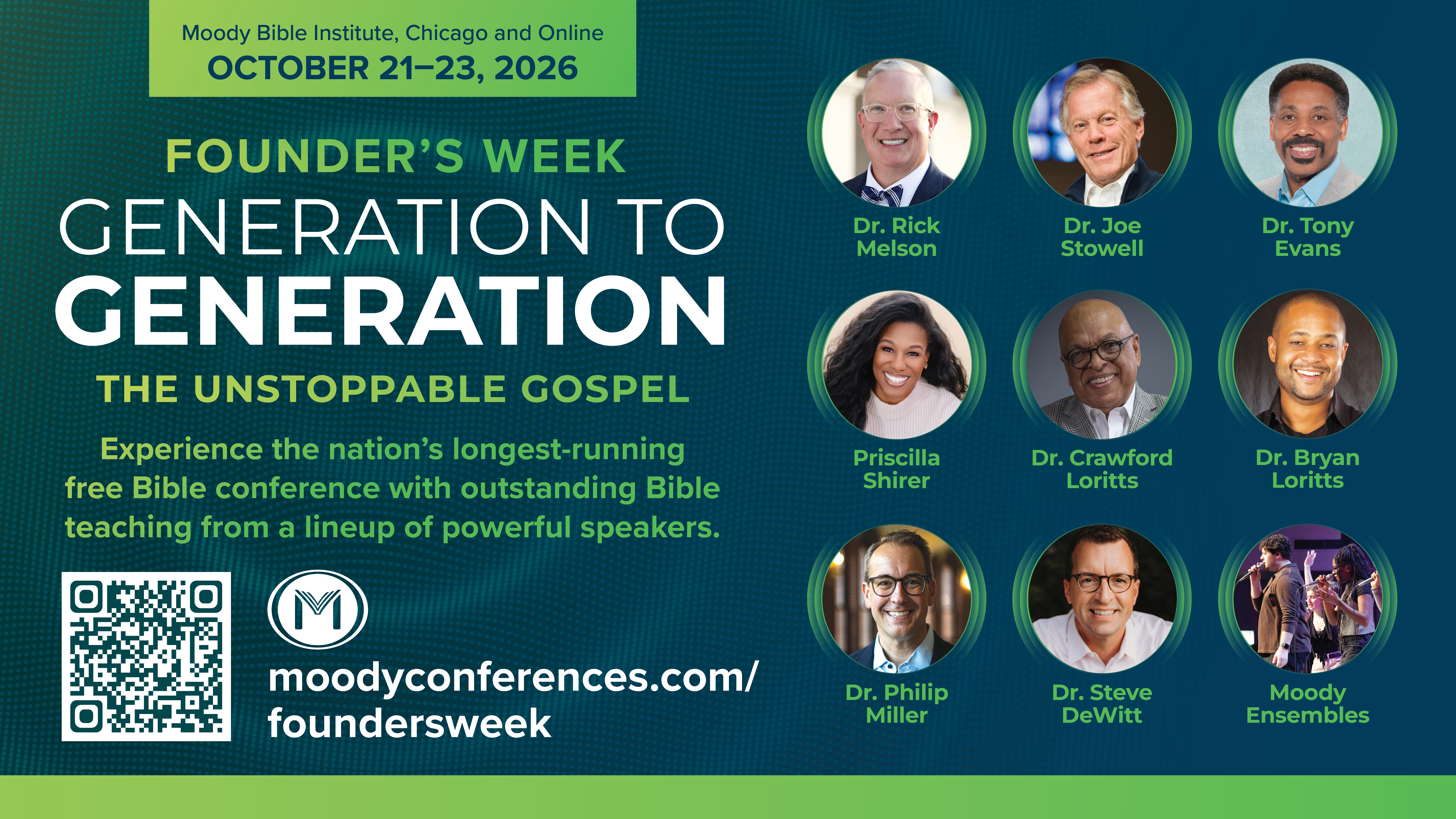 Founder's Week 2026 Promotional Power Point Slide