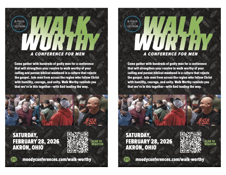Walk Worthy 2026 Promotional Flyer