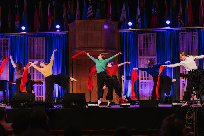 A range of student arts groups performed during Missions Conference whose 2024 theme was Creative Expressions Centered in Christ
